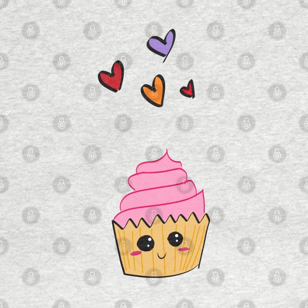 Cute cupcake by MANALI